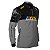 Camisa Brk Motociclismo GS BMW Performance Cinza e Preto com Proteção Solar UV  50+ - Imagem 3