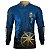 Camisa de Motociclismo Brk Ushuaia Azul com Uv50+ - Imagem 1