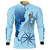 Camisa Motociclista Brk Expedição Ushuaia Azul Clara 2 com Uv50 - Imagem 1