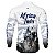 Camisa Motociclismo BRK Africa Twin Branca com UV50 + - Imagem 4