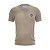 Camiseta Motociclista Brk Rota 66 USA Bege com UV50+ - Imagem 1