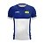 Camiseta de Motociclismo Brk Casual Factory Racing Azul e Branco com Uv 50 - Imagem 1