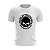 Camiseta de Motociclismo Brk Skull Branca com Uv50 - Imagem 1