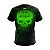 Camiseta de Motociclismo Brk Skull Verde e Preto 4 com Uv50 - Imagem 2