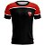 Camiseta Motociclista Brk Moto Ducati 03 Preta e Vermelha com UV50+ - Imagem 3