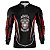 Camisa Motociclista Brk Preta Born to Ride com Uv50 - Imagem 1