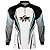 Camisa Motociclista Brk Branca GS 1200CC com Uv50 - Imagem 1