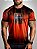Camiseta de Motociclismo Brk Preto e Laranja Degradê com Uv50 - Imagem 1