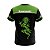 Camiseta Motociclista Brk Kawa Verde e Preto com UV50+ - Imagem 2