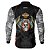 Camisa Motociclista Brk Moto H-D Caveira Skull com Uv50 - Imagem 2