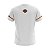 Camiseta de Motociclismo Brk 	Branca e Laranja com Uv50 - Imagem 4