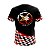 Camiseta de Motociclismo Brk Casual Preto e Vermelho com Uv 50 - Imagem 2