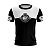 Camiseta de Motociclismo Brk Casual Preta com Branco com Uv 50 - Imagem 1