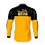 Camisa Motociclista Brk Amarelo e Preto Moto GS Performance com Uv50 - Imagem 2
