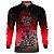 Camisa Motociclismo BRK Africa Twin Vermelha com UV50 + - Imagem 1