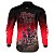 Camisa Motociclismo BRK Africa Twin Vermelha com UV50 + - Imagem 2