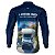 Camisa Off-Road BRK Trailer Motorhome Azul com UV50+ - Imagem 2