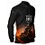 Camisa Motociclista BRK Preta Iron 883 com Proteção UV50+ - Imagem 3