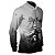 Camisa Motociclismo BRK Tiger 1200 Rally Pro Branca com UV50+ - Imagem 3