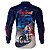 Camisa Motociclismo BRK F 850 GS Premium Azul com UV50+ - Imagem 2