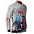 Camisa Motociclismo BRK F 850 GS Premium Branca com UV50+ - Imagem 3