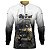 Camisa Motociclista BRK V-STROM 650 Branca com UV50+ - Imagem 1