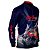 Camisa Motociclista BRK NC 750X Azul Escuro com UV50+ - Imagem 3