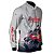 Camisa Motociclista BRK NC 750X Branca com UV50+ - Imagem 3