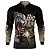 Camisa Motociclista BRK Tiger 1200 Preta com UV50+ - Imagem 1
