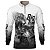 Camisa Motociclista BRK Tiger 1200 Branca com UV50+ - Imagem 1