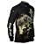 Camisa Motociclista BRK Tiger 1200 Rally Pro Preta com Proteção UV50+ - Imagem 3