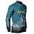 Camisa Motociclista BRK Alasca Verde Escura com UV50 + - Imagem 3