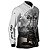 Camisa Motociclista BRK Tiger 900 Rally Pro Branca com UV50+ - Imagem 3