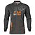 Camisa BRK Serra do Rio Rastro Laranja e Cinza com UV50+ - Imagem 1