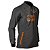 Camisa BRK Serra do Rio Rastro Laranja e Cinza com UV50+ - Imagem 3