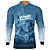 Camisa Motociclismo BRK Expedição Ushuaia Azul com UV50+ - Imagem 1
