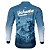 Camisa Motociclismo BRK Expedição Ushuaia 4x4 Azul com UV50+ - Imagem 2