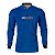 Camisa Motociclismo Azul Básica BRK Motors com Proteção UV50+ - Imagem 1