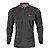 Camisa Motociclismo Cinza Básica BRK Motors com Proteção UV50+ - Imagem 1