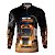 Camisa de Caminhão BRK para Caminhoneiro Carreta Aqui Tem Pressão com Proteção Solar UV50+ - Imagem 1
