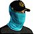 Bandana Black Mask Brk Azul Claro Rajado com Proteção UV50+ - Imagem 1