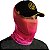 Bandana Black Mask Brk Degradê Rosa Vermelho e Roxo com Proteção UV50+ - Imagem 1