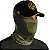 Bandana Black Mask Brk Verde Musgo Liso Proteção UV50+ - Imagem 1