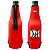 Porta Long Neck Brk Neoprene Beer Vermelho 330ml - Imagem 1