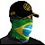 Bandana Tubeneck Brk Bandeira do Brasil 1 com Proteção Solar Uv50+ - Imagem 1