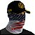 Bandana Tubeneck Brk Bandeira do Estados Unidos com Proteção Solar Uv50+ - Imagem 1