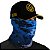 Bandana Tubeneck Brk Camuflado Azul com Proteção Solar Uv50+ - Imagem 1