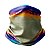 Bandana Balaclava Tubeneck Brk Abstrato Color Azul com Proteção Solar UV50+ - Imagem 1