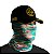 Bandana Balaclava Tubeneck Brk Camuflada Colorida com Proteção Solar UV50+ - Imagem 2