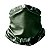 Bandana Balaclava Tubeneck Brk Camuflada Verde Oliva com UV50+ - Imagem 1